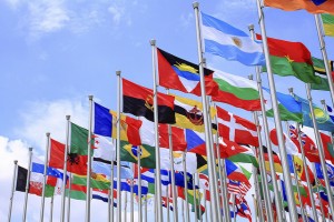 International flags