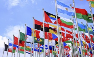 International flags